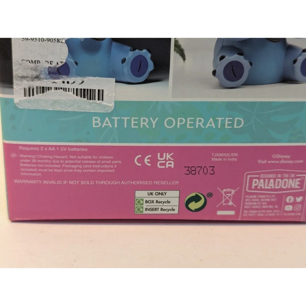 New‎ Disney Stitch Light by Paladone